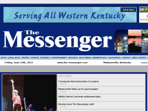 The Messenger - home page