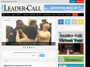 Laurel Leader Call - home page