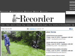 The Recorder - home page