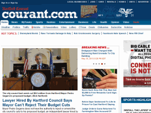 Hartford Courant - home page