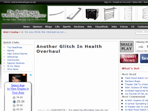 The Intelligencer / Wheeling News-Register - home page