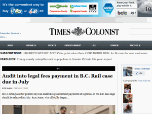 Times Colonist - home page