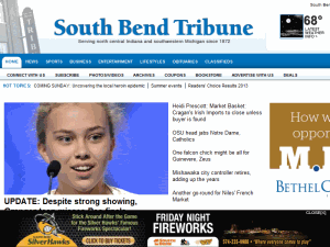 South Bend Tribune - home page