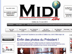 Le Midi Libre - home page