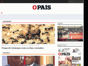 O País - home page