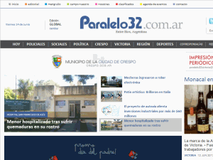 Paralelo 32 - home page