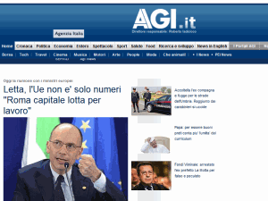Agenzia Giornalistica Italia - home page