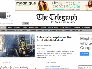 The Telegraph - home page
