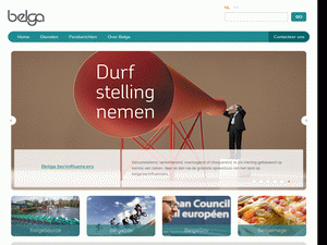 Belga - home page