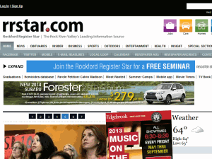 Rockford Register Star - home page