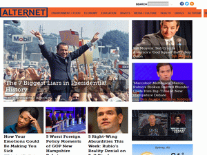 AlterNet - home page