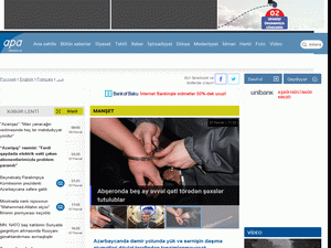 Azerbaijan Press Agency - home page