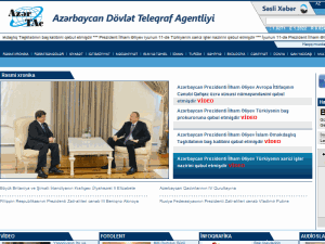 Azerbaijan State Telegraph Agency - AzerTAc - home page