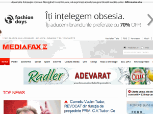 Mediafax - home page