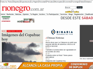 Río Negro - home page