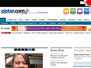 Peoria Journal Star - home page