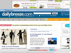 The Daily Breeze - home page