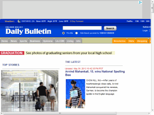 Inland Valley Daily Bulletin - home page