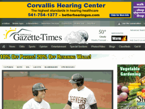 Corvallis Gazette-Times - home page
