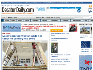 The Decatur Daily - home page