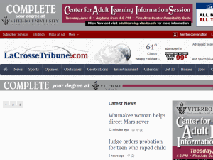 La Crosse Tribune - home page