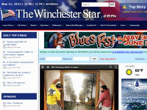Winchester Star - home page