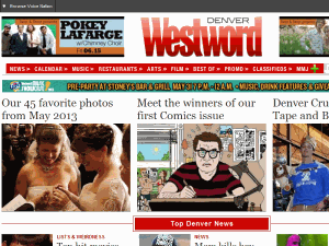 Westword - home page