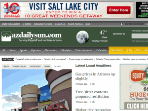 The Arizona Daily Sun - home page