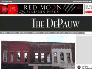 The DePauw - home page