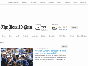 The Herald-Sun - home page