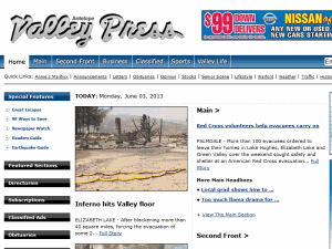 Antelope Valley Press - home page