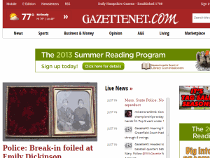 Daily Hampshire Gazette - home page