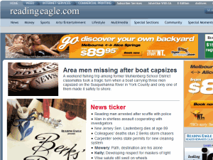 Reading Eagle - home page
