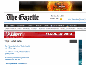 The Gazette - home page