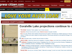 Iowa City Press-Citizen - home page