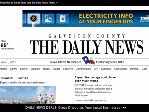 The Galveston County Daily News - home page