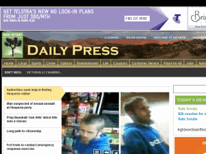 Daily Press - home page