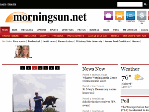 The Morning Sun - home page