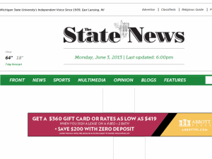 The State News - home page