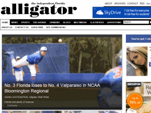 The Independent Florida Alligator - home page