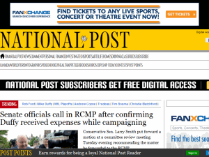 National Post - home page