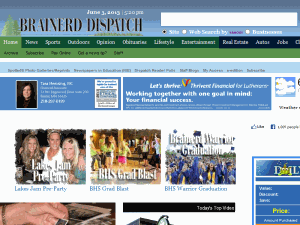Brainerd Dispatch - home page