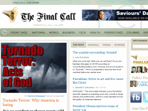 The Final Call - home page