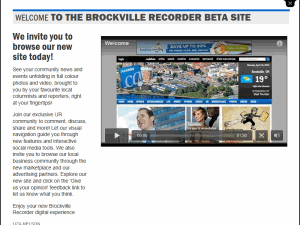 The Brockville Recorder & Times - home page