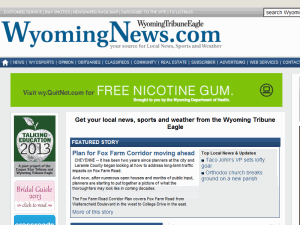 Wyoming Tribune-Eagle - home page