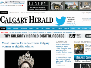 Calgary Herald - home page