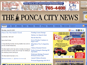 The Ponca City News - home page