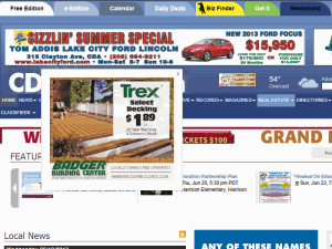 Coeur d'Alene Press - home page