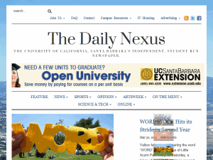 The Daily Nexus - home page