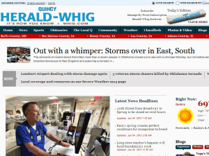 Quincy Herald-Whig - home page
